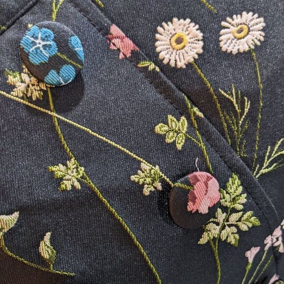 GIUSEPPE Di Morabito | Floral Jacquard A-line Skirt - Picture 9 of 12